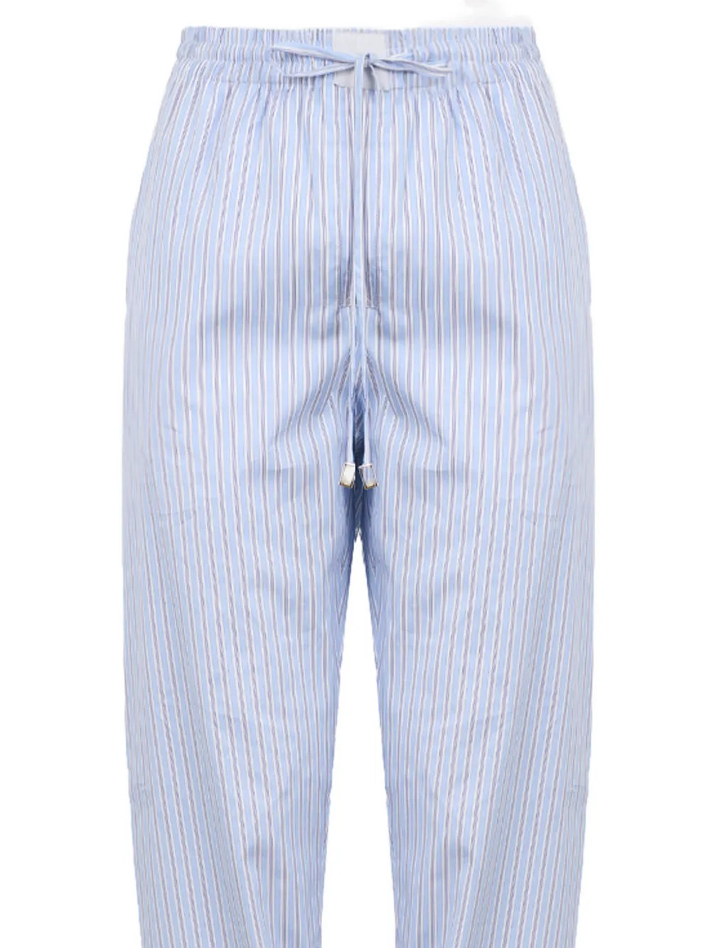The Attico Gestreepte broek Blauw
