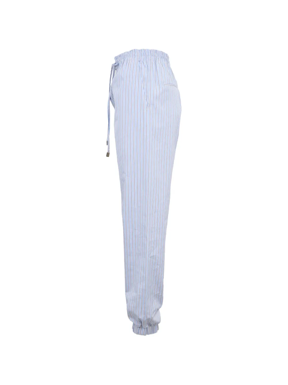 The Attico Gestreepte broek Blauw