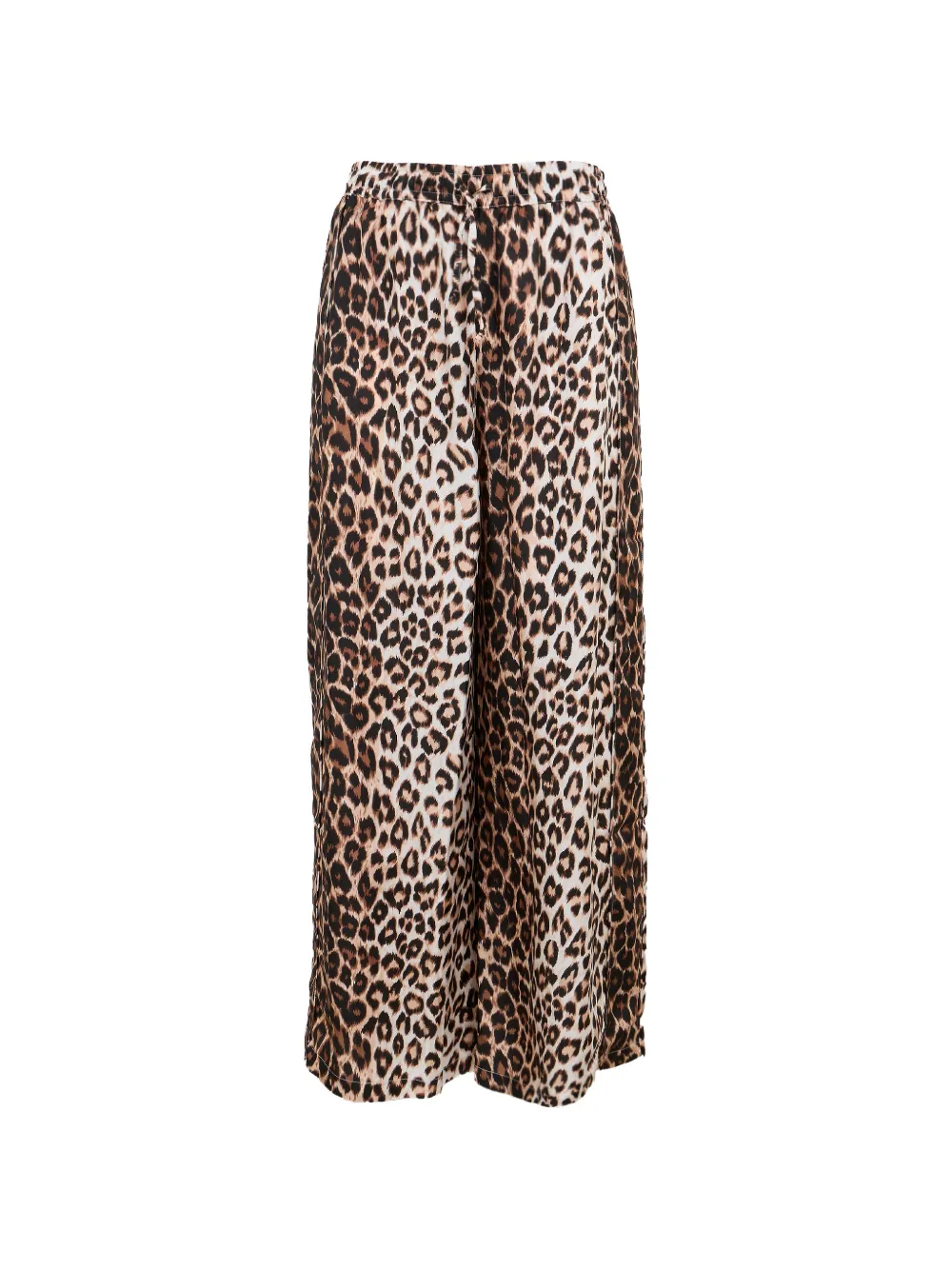 La Prestic Ouiston Giudecca Panther-print Trousers In Brown