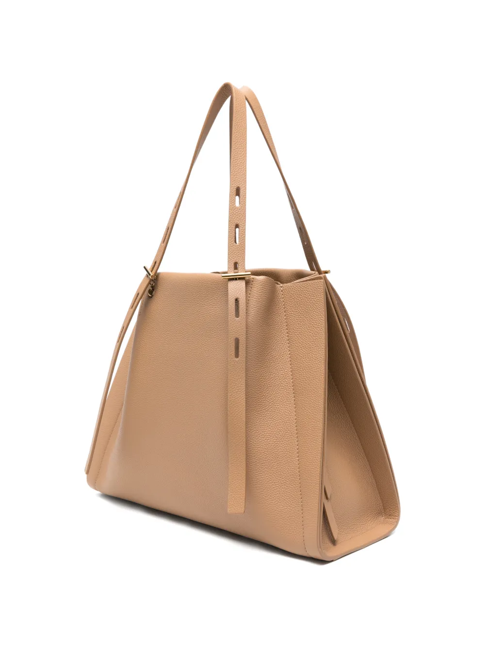  Minobossi Medium Paulette Leather Tote Bag - Pink 