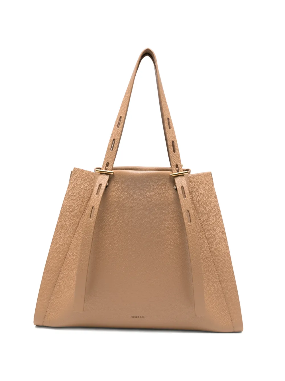 MINO BOSSI medium Paulette leather tote bag - Rosa