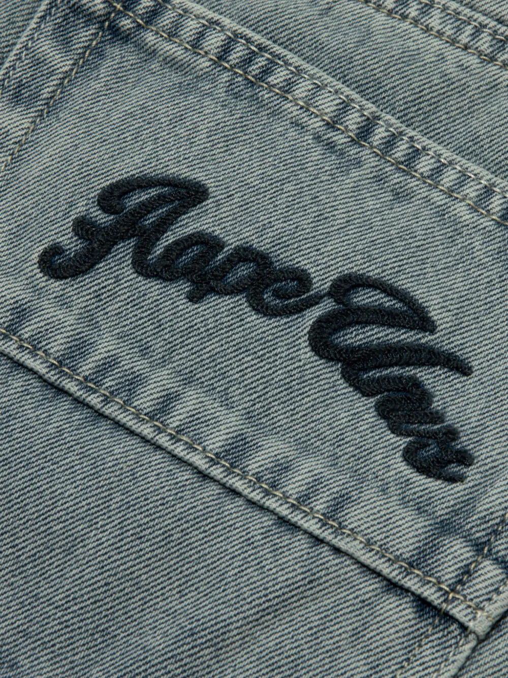 AAPE BY *A BATHING APE Jeans met toelopende pijpen Blauw