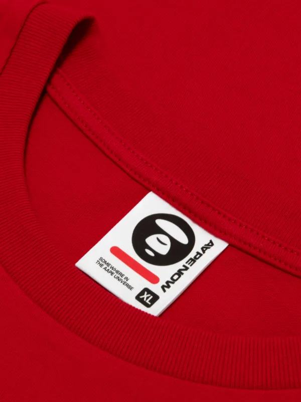 AAPE BY *A BATHING APE® ロゴ Tシャツ | レッド | FARFETCH JP