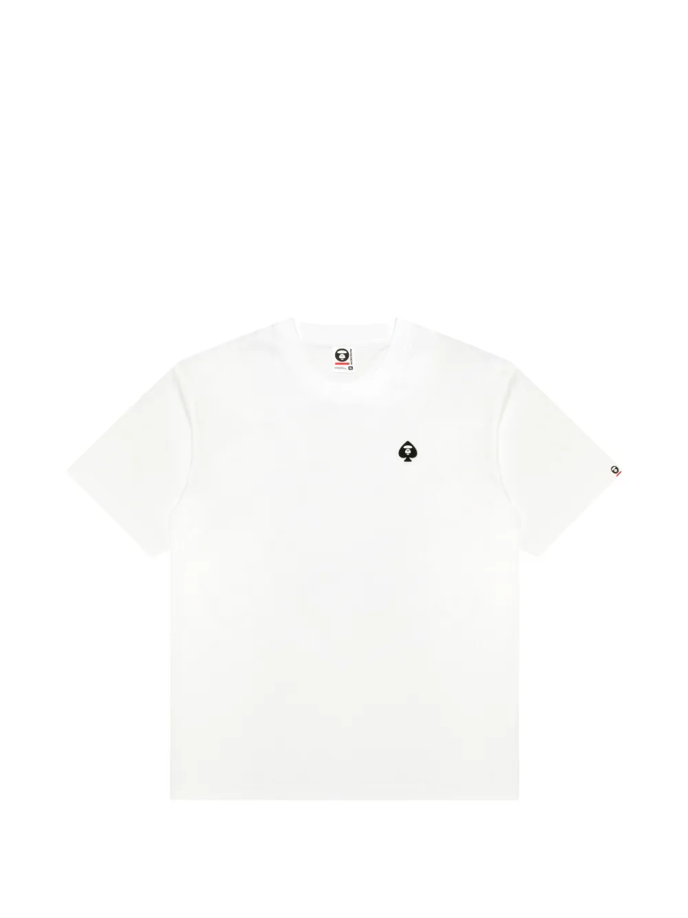 AAPE BY *A BATHING APE® short-sleeve T-shirt - Bianco