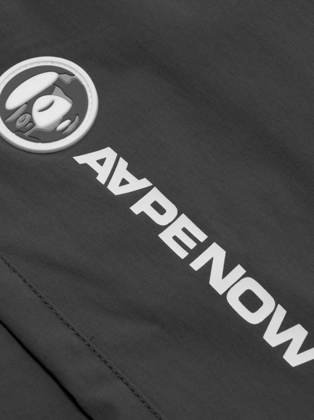 AAPE BY *A BATHING APE Trainingsbroek met logo Grijs