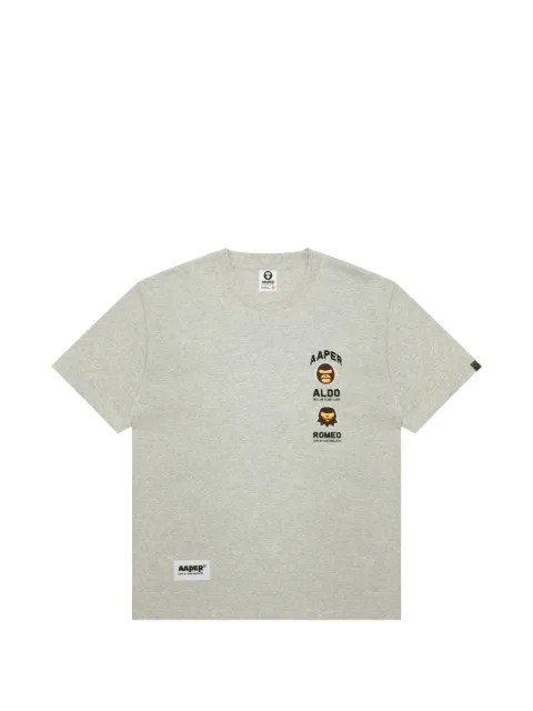 AAPE BY *A BATHING APE® playera estampada