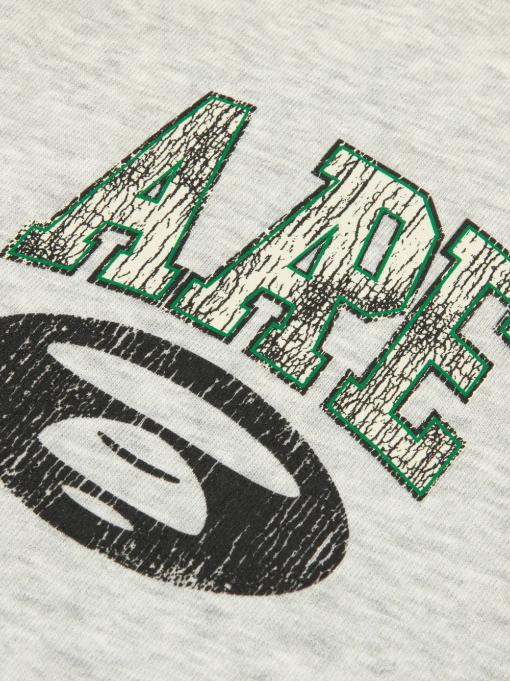 AAPE BY *A BATHING APE T-shirt met print Grijs