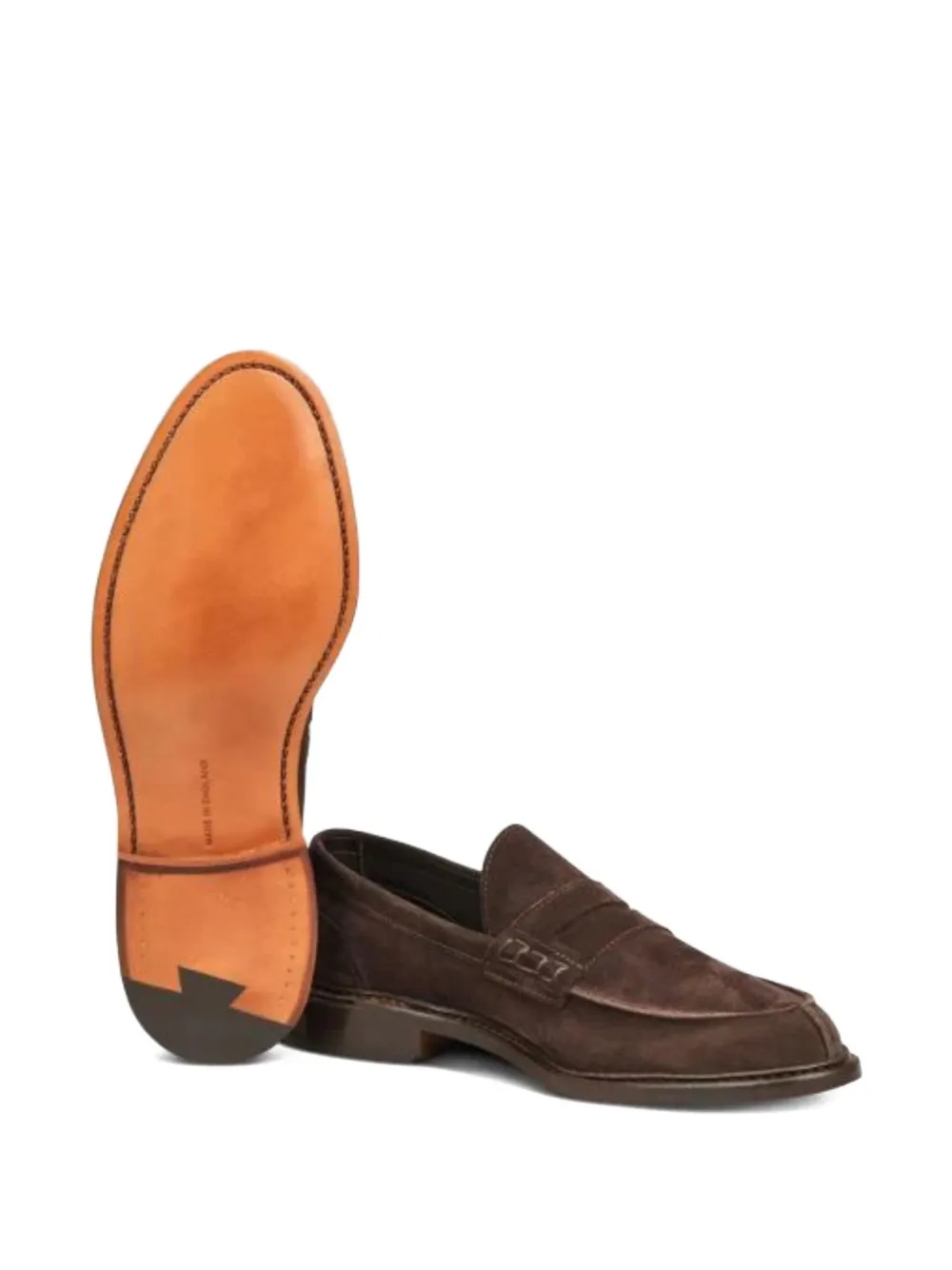 Tricker's Adam suède loafers Bruin