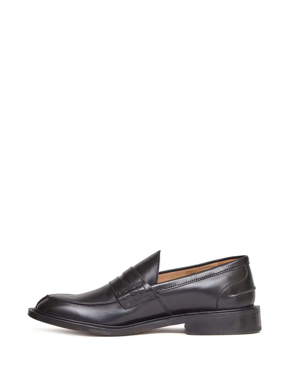 Tricker's James leren loafers Zwart