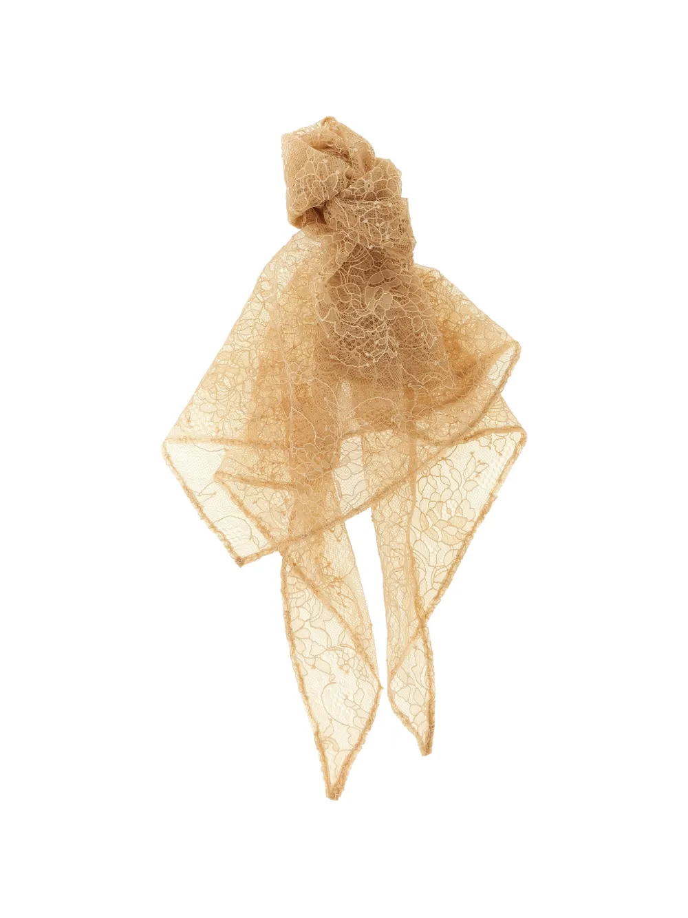 Giuseppe Di Morabito lace triangle bandana - Giallo