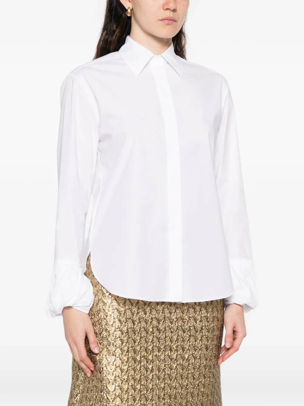 Dorothee Schumacher Blouse met cuffs Wit
