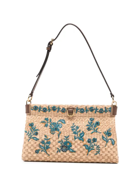 ETRO pochette à fleurs brodées