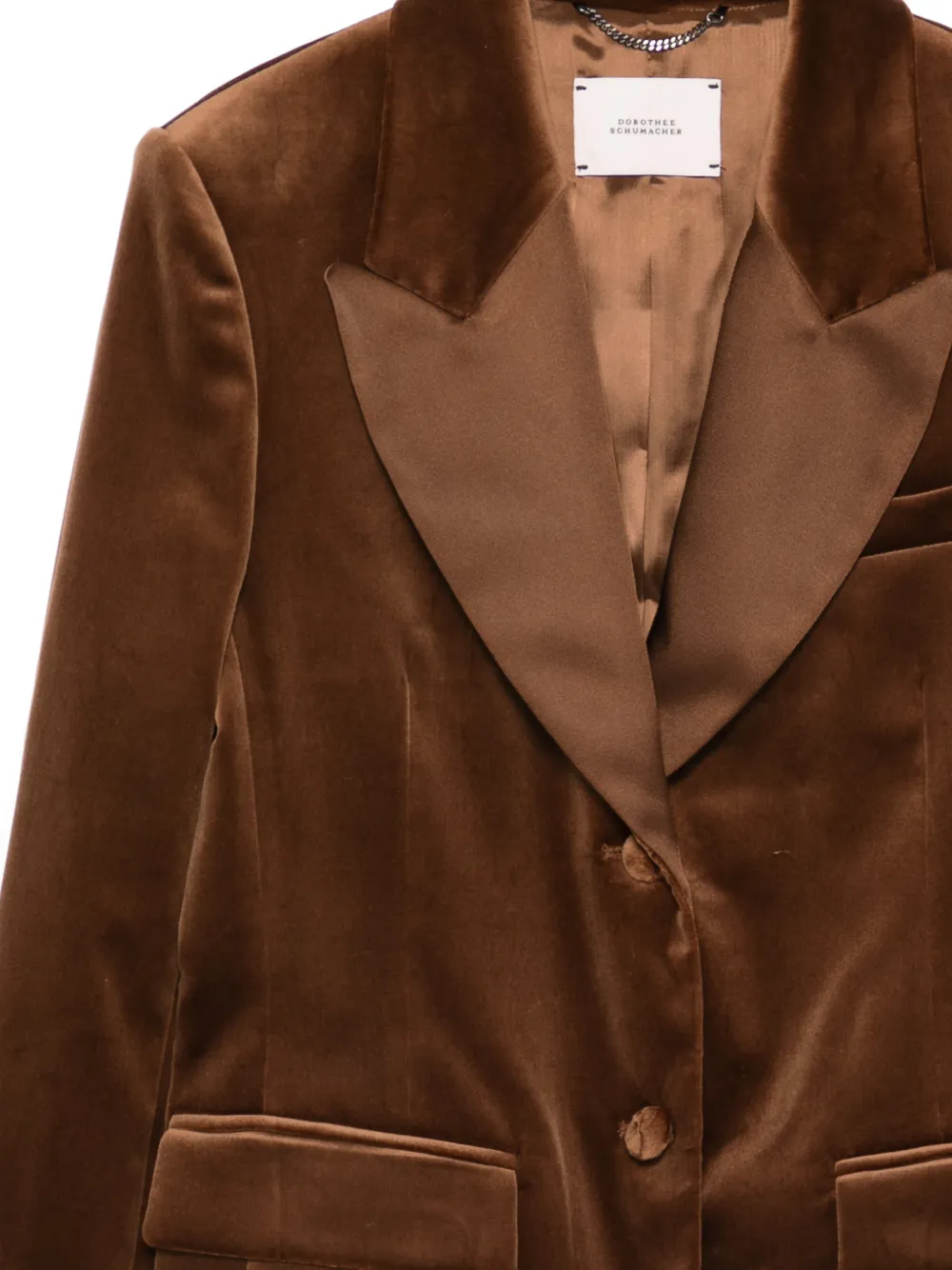 Dorothee Schumacher Jack met puntige afwerking Bruin