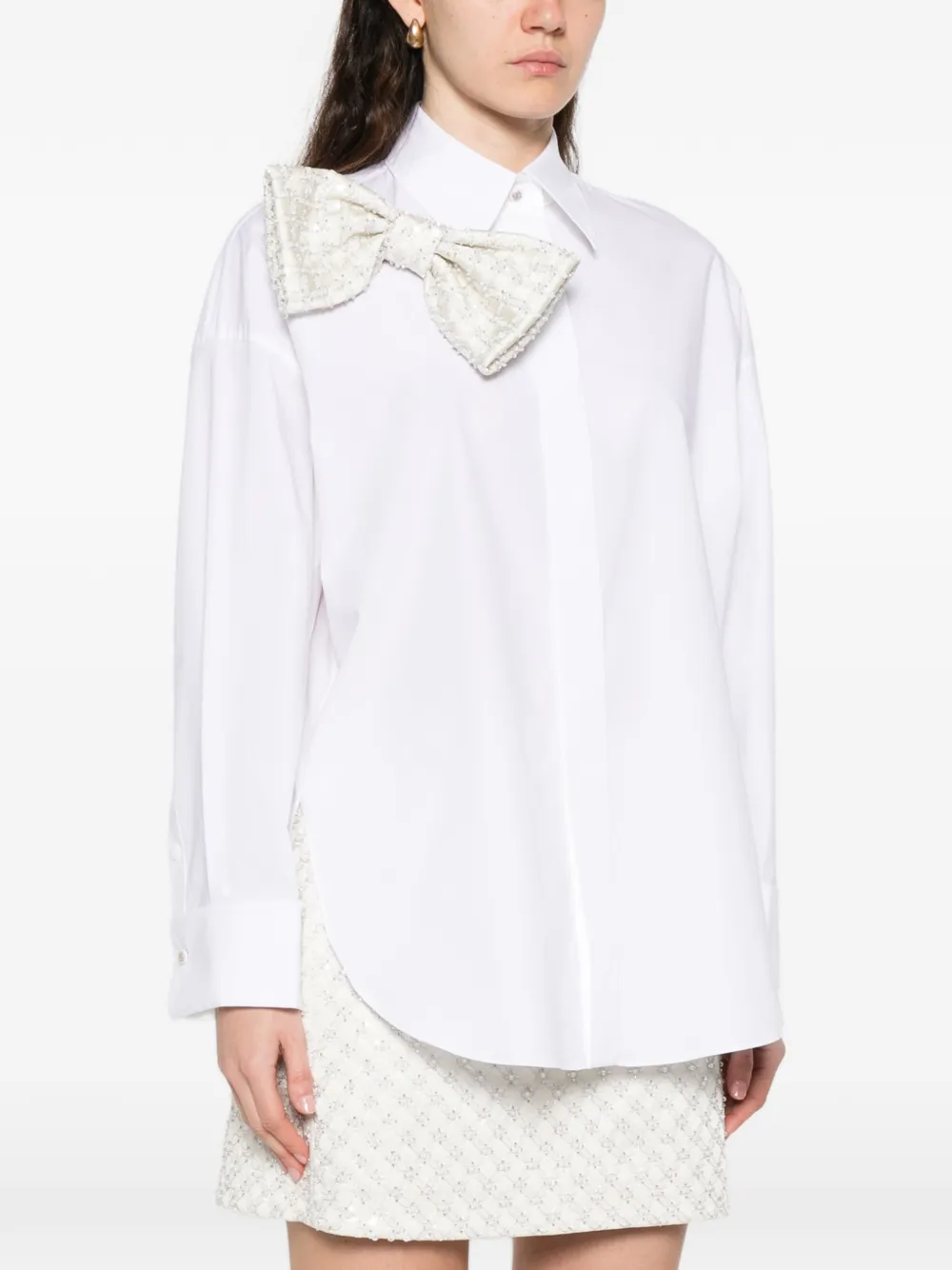  Dorothee Schumacher Bow Shirt - White 