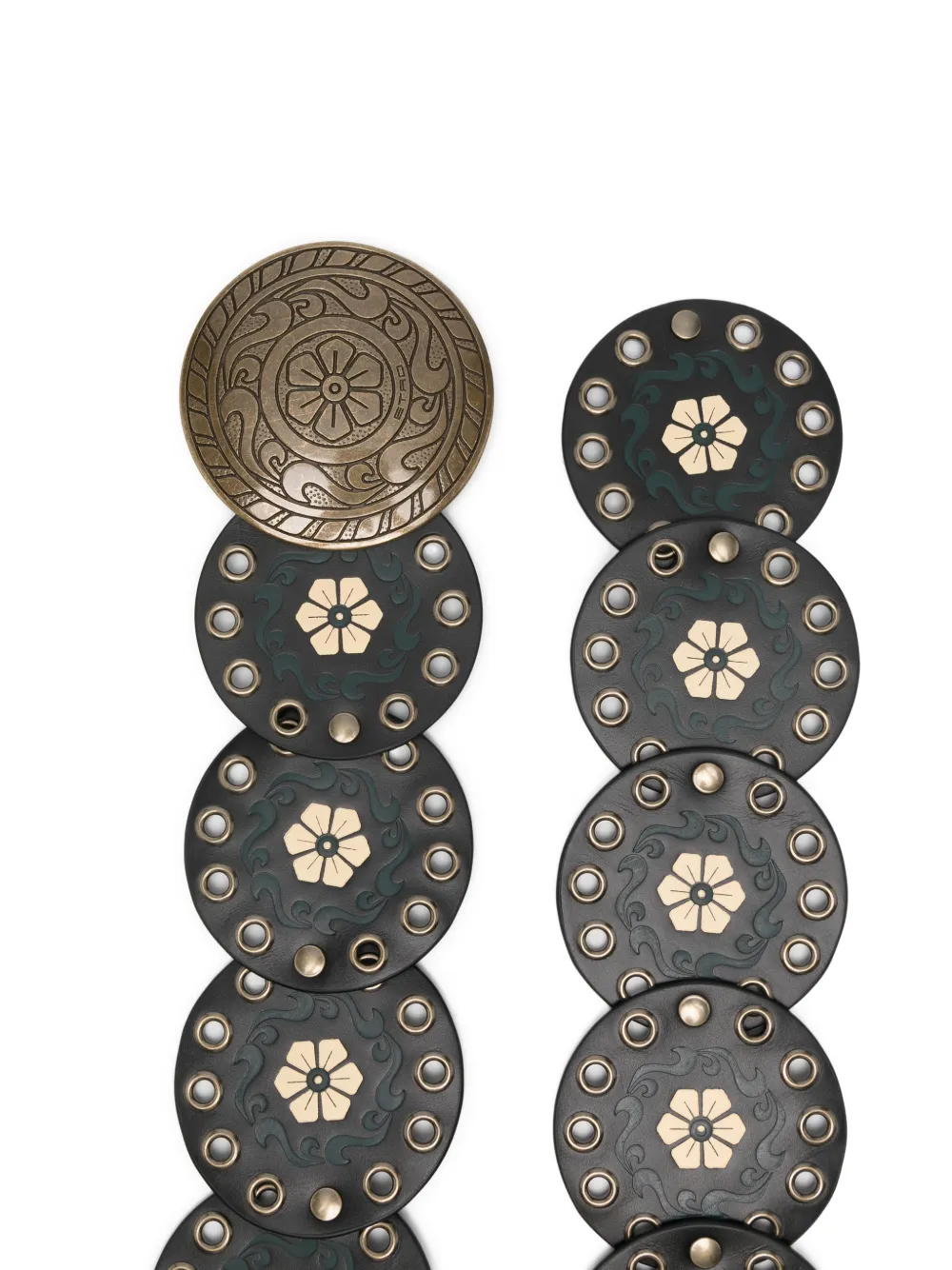 ETRO Riem met bloemenprint Zwart
