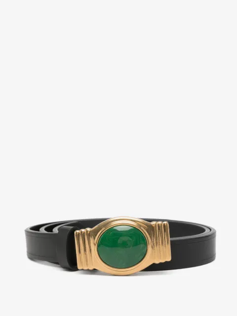 ETRO ceinture en cuir à boucle ovale