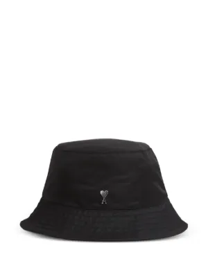 Stone Island Compass Logo Bucket Hat | Black | FARFETCH UK
