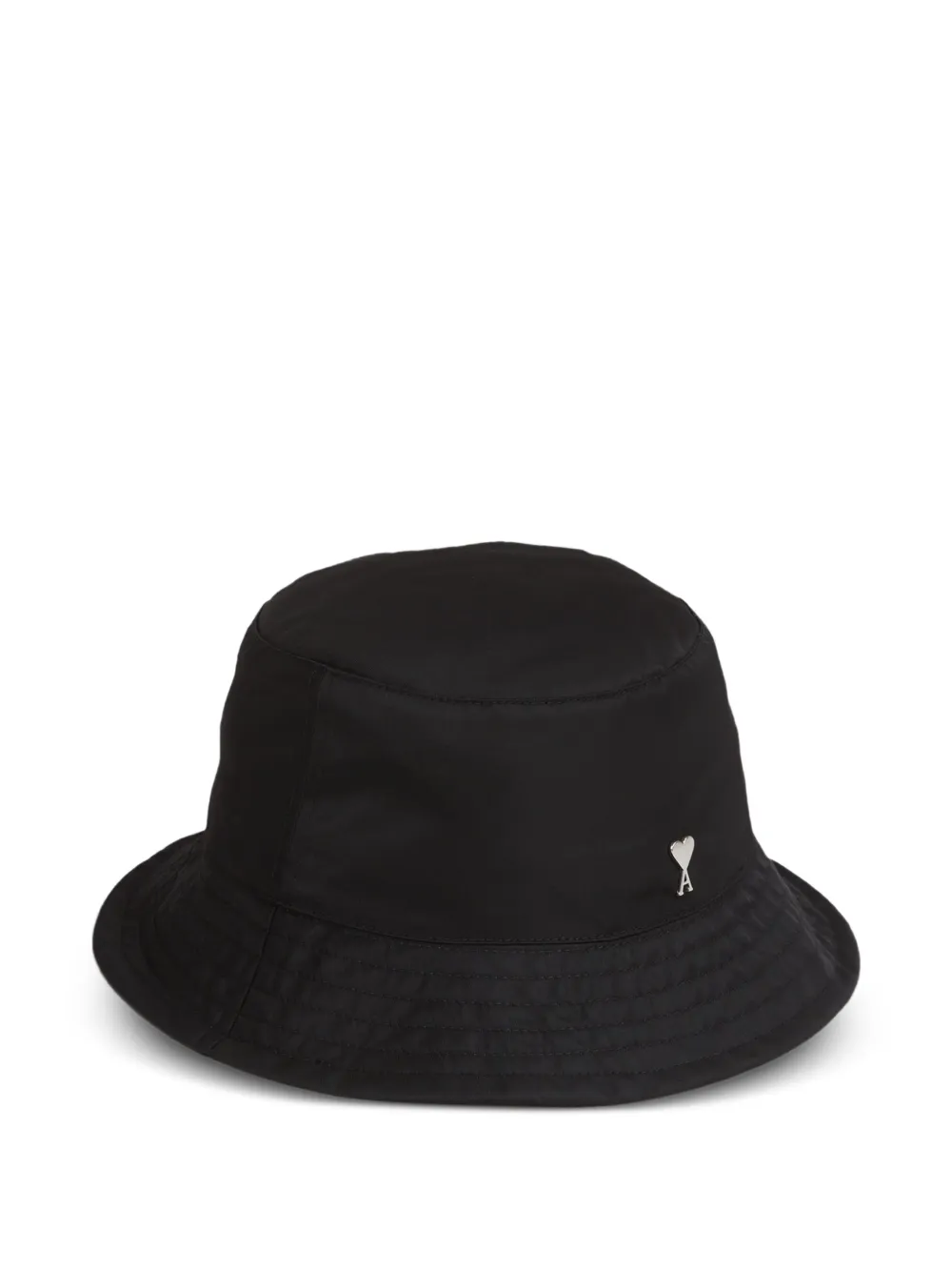 AMI Paris Vissershoed met logo Zwart