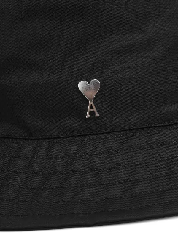 AMI Paris バケットハット | ブラック | FARFETCH JP