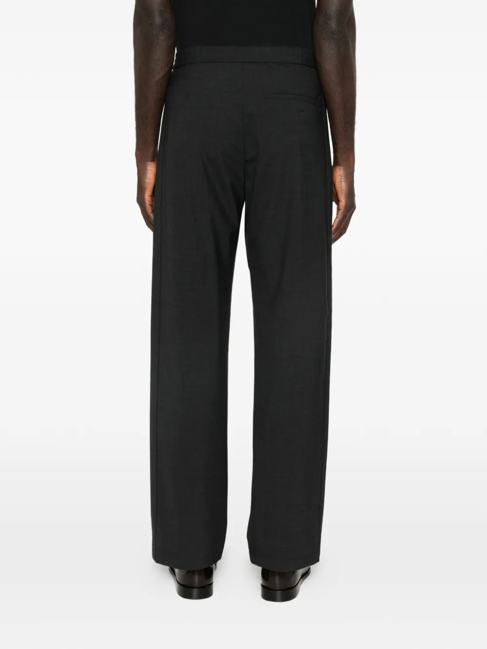 Emporio Armani Broek met ritszak Zwart