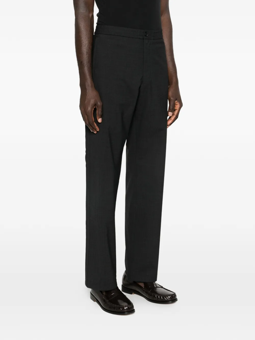 Emporio Armani Broek met ritszak Zwart