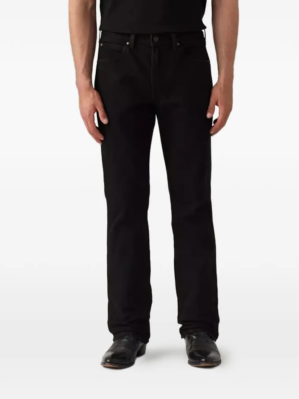  Levi's 537 Western Zip-up Bootcut Jeans - Black 