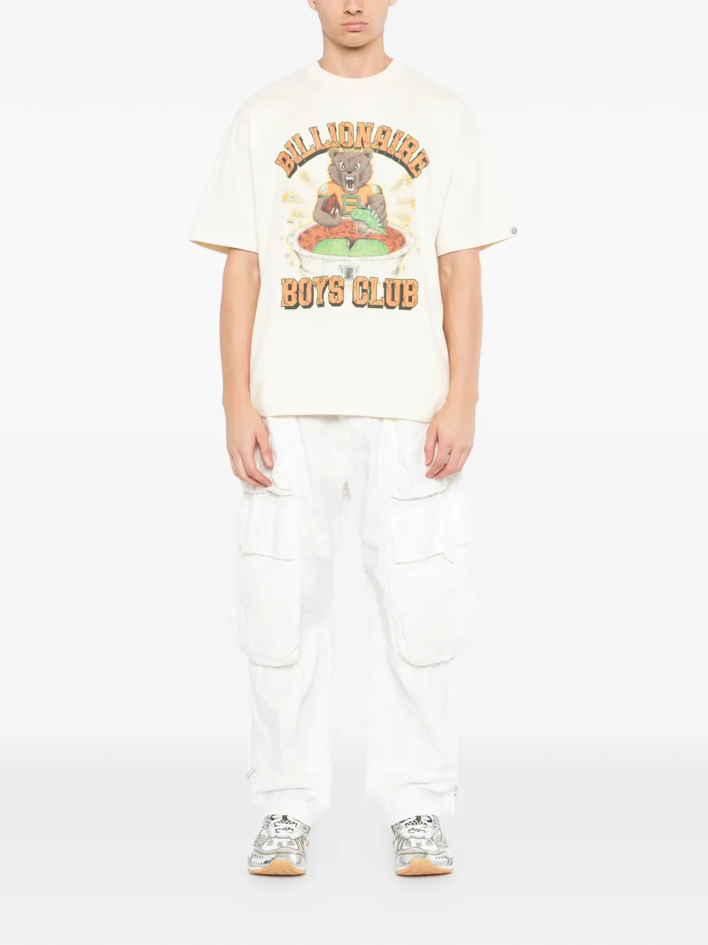 Billionaire Boys Club T-shirt met grafische print Beige