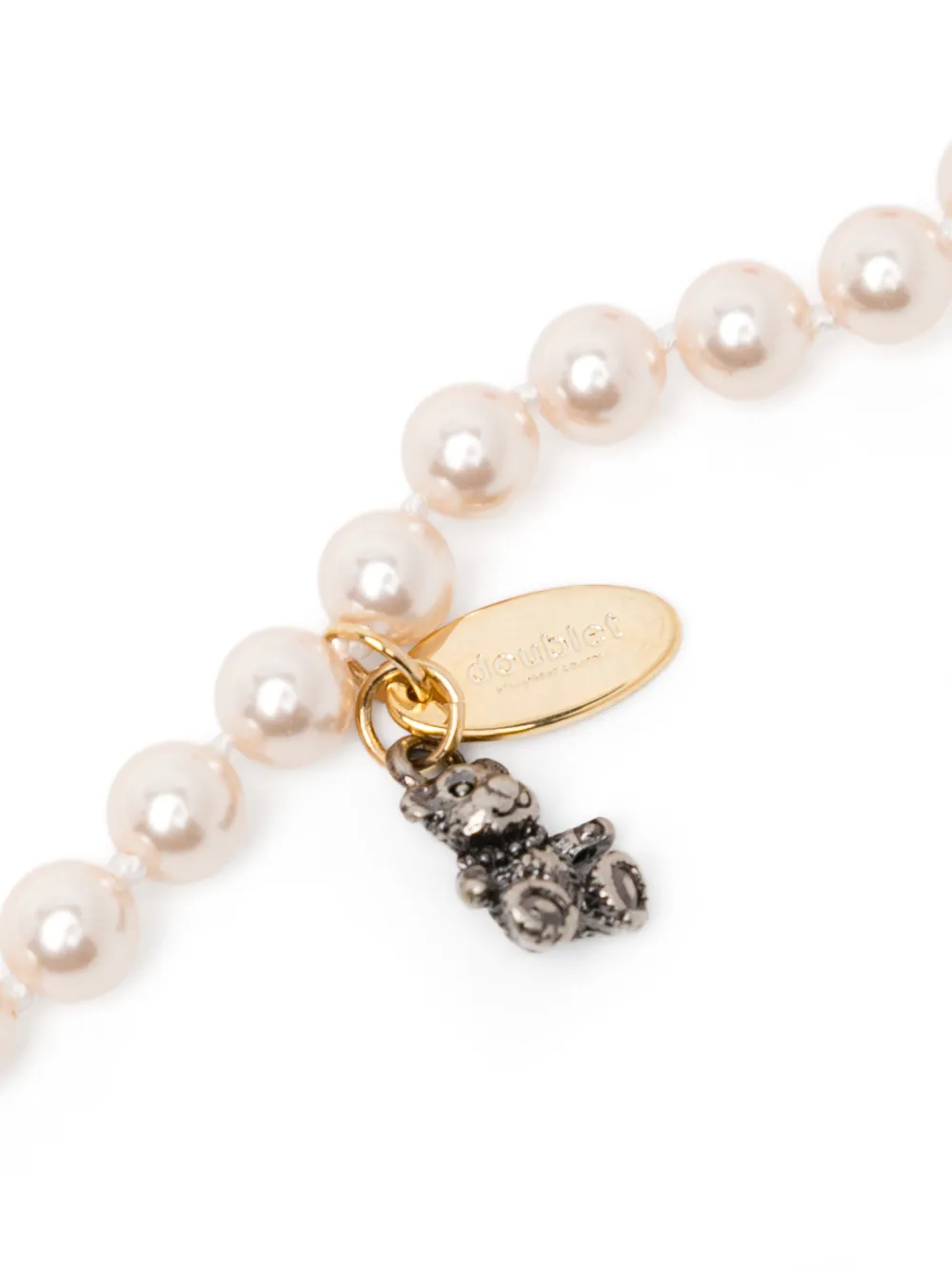 Food-Sample Faux-Pearl Necklace