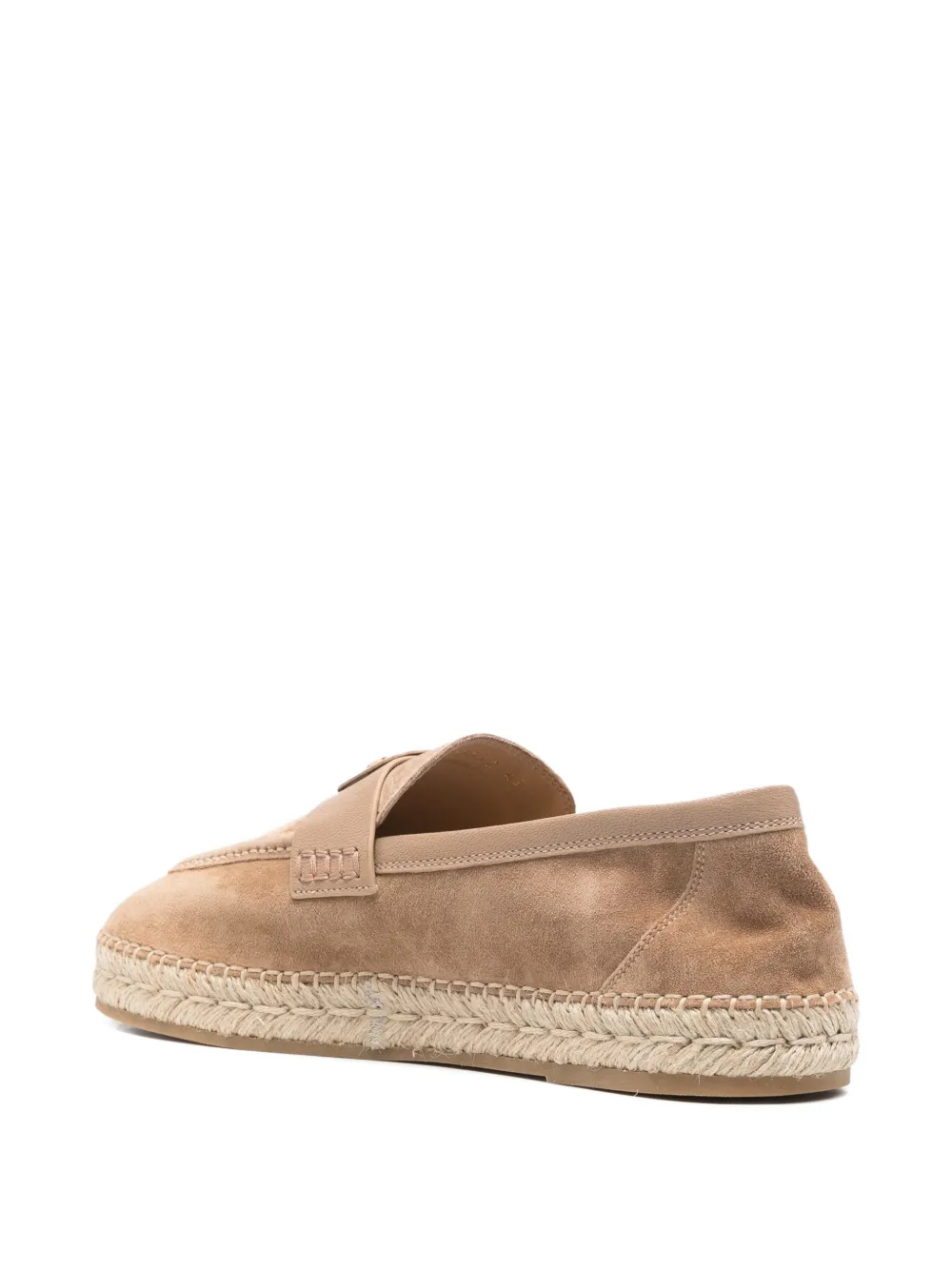 Valentino Garavani logo-appliqué espadrilles Beige
