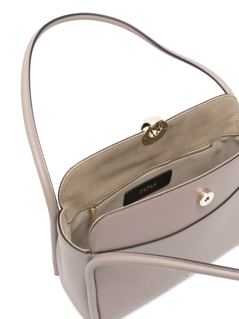 Furla Nicole M schoudertas met handvat Grijs