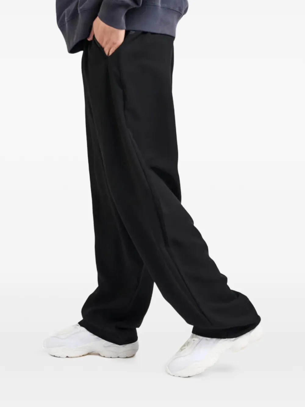  New Amsterdam Drawstring Track Pants - Black 