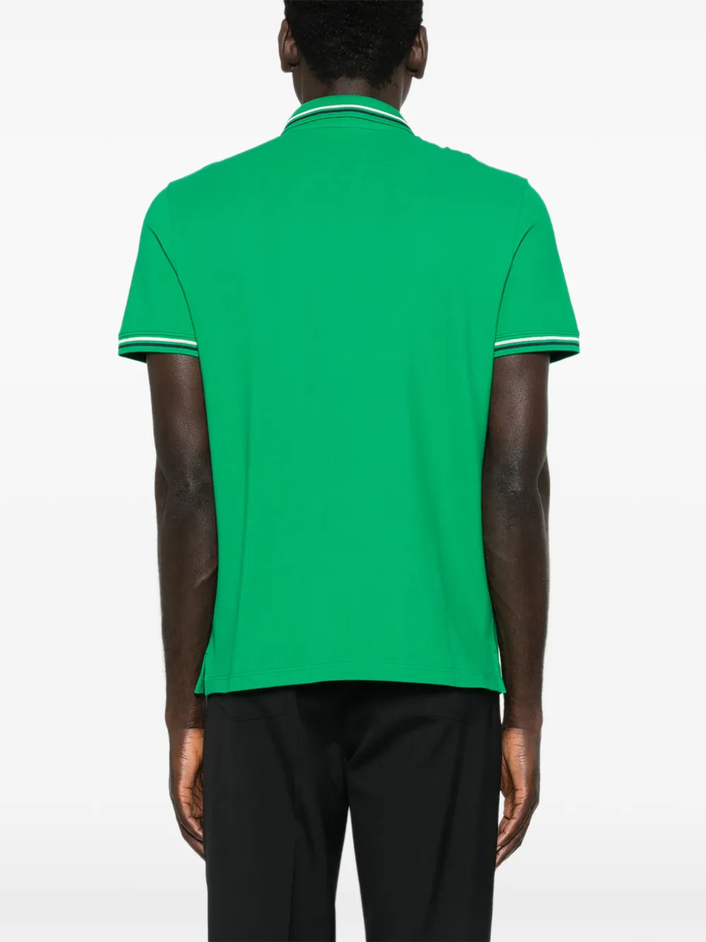 Valentino Garavani Poloshirt met zak afwerking Groen