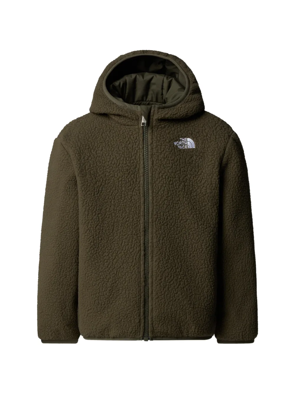  The North Face Kids Logo-print Padded Jacket - Green 