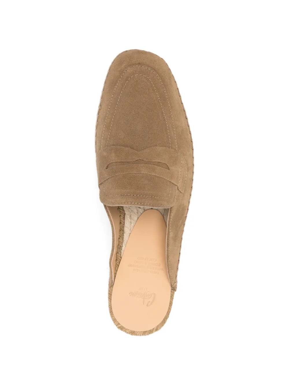 Castañer Espadrilles met open enkel Beige