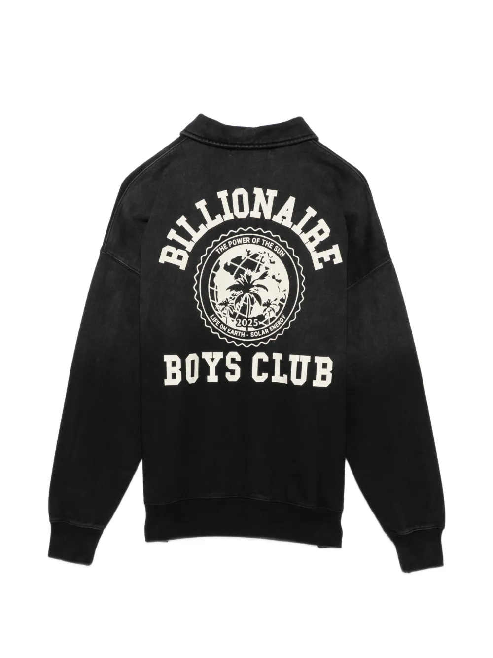 Billionaire Boys Club World College Quarter sweater Zwart