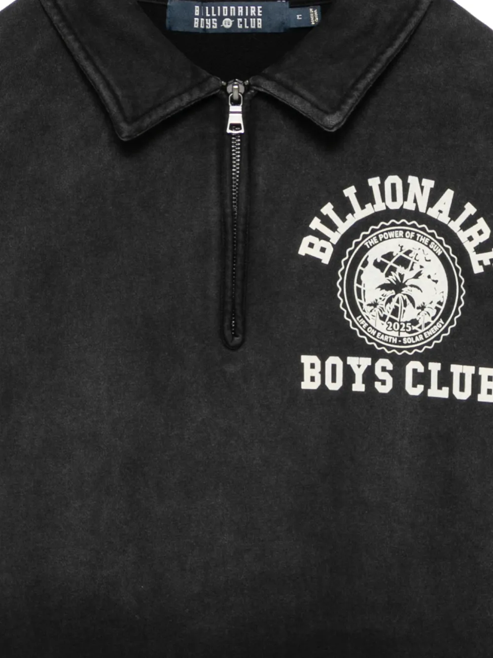Billionaire Boys Club World College Quarter sweater Zwart