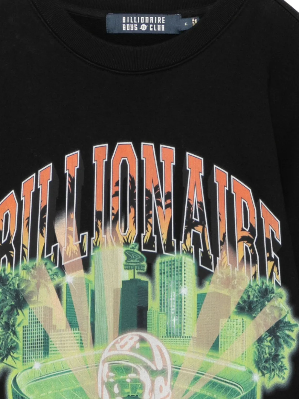 Billionaire Boys Club Stadium oversized sweater Zwart