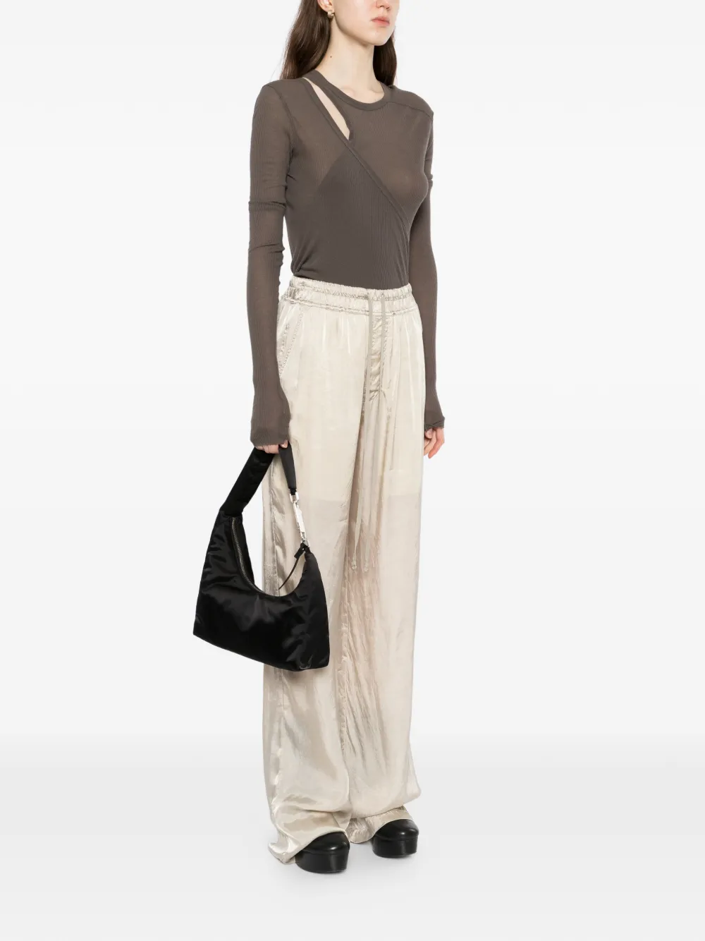 small temple gemini shoulder bag