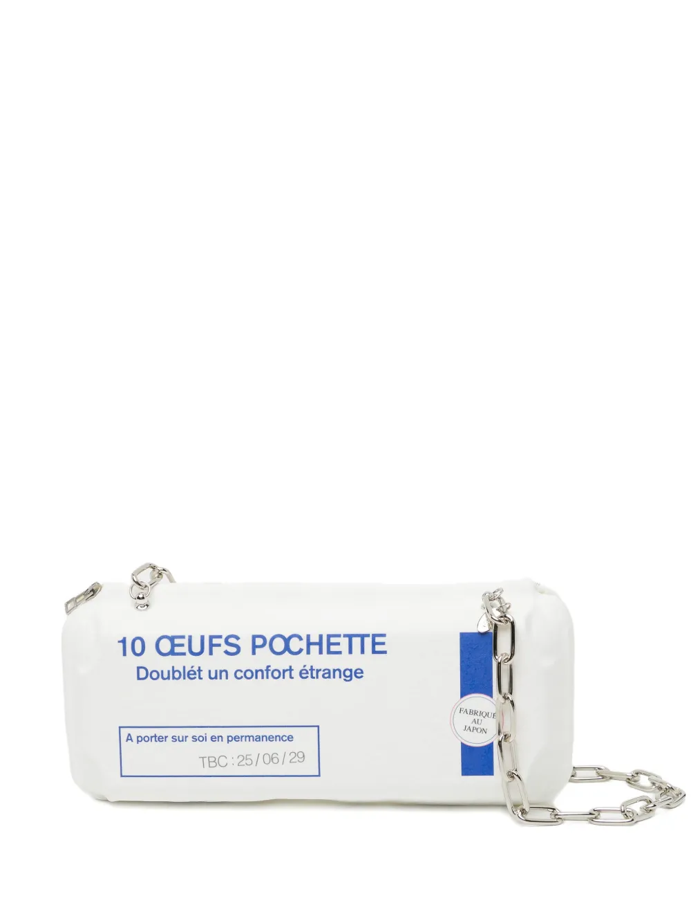 Doublet Egg-carton bag - Neutrals