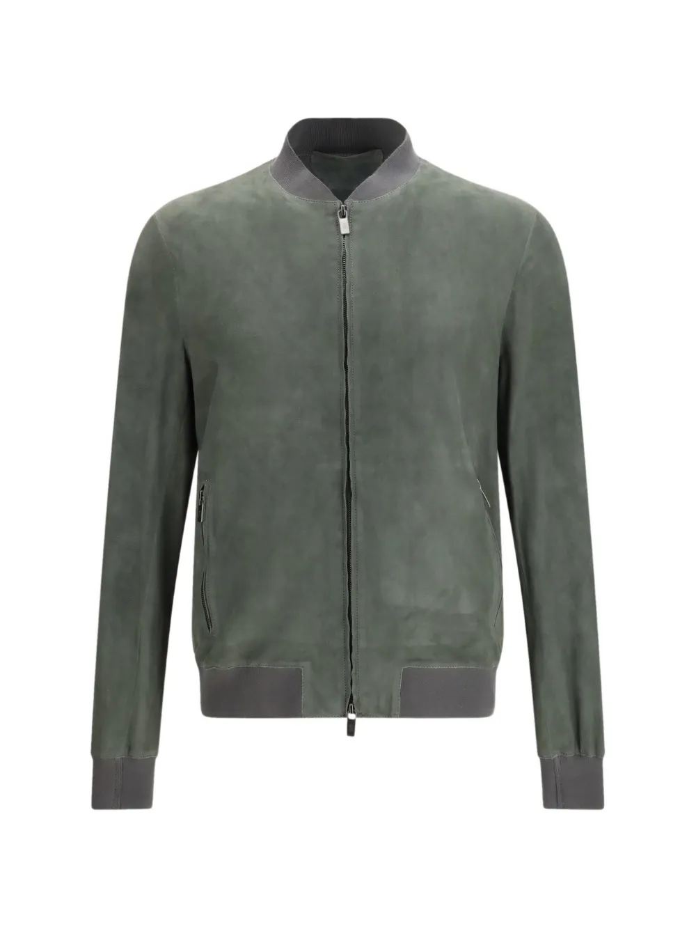 Salvatore Santoro zip-up bomber jacket - Grigio