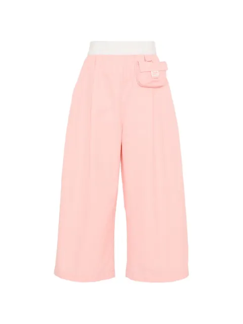 Fendi Kids pantalones con detalle de cartera