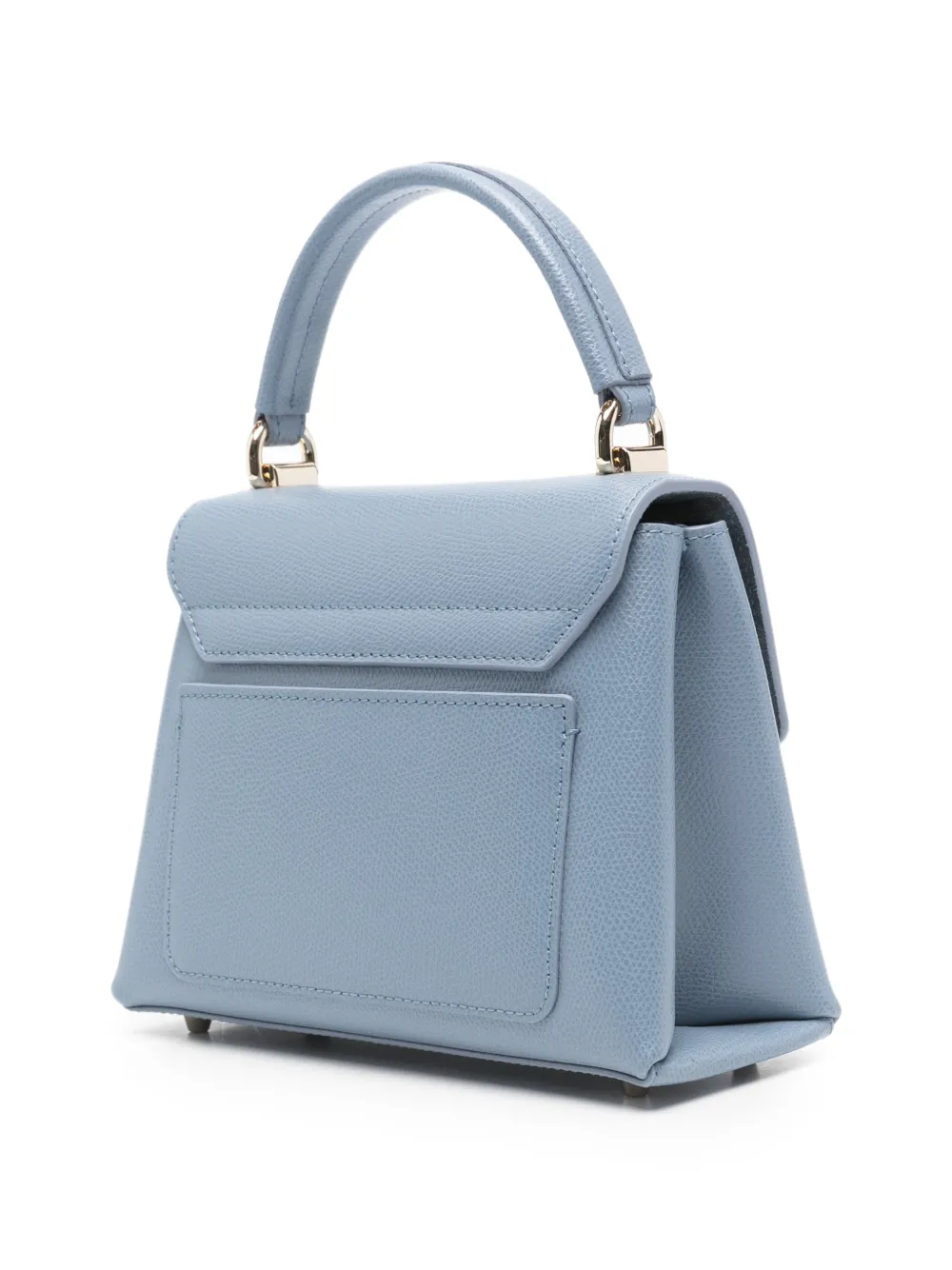 Furla 1927 shopper met logoplakkaat Blauw