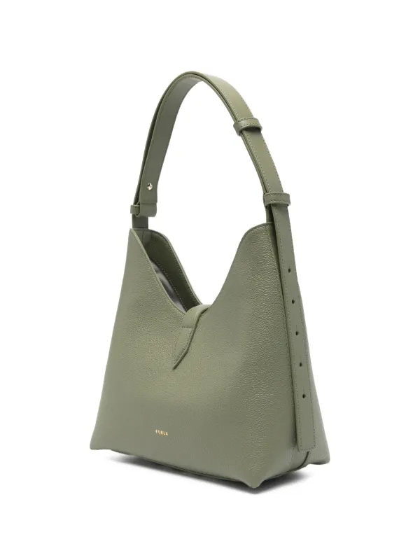 Furla Goccia Shoulder Bag | Green | FARFETCH JO