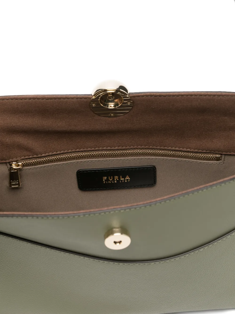 Furla Nicole M schoudertas met handvat Groen