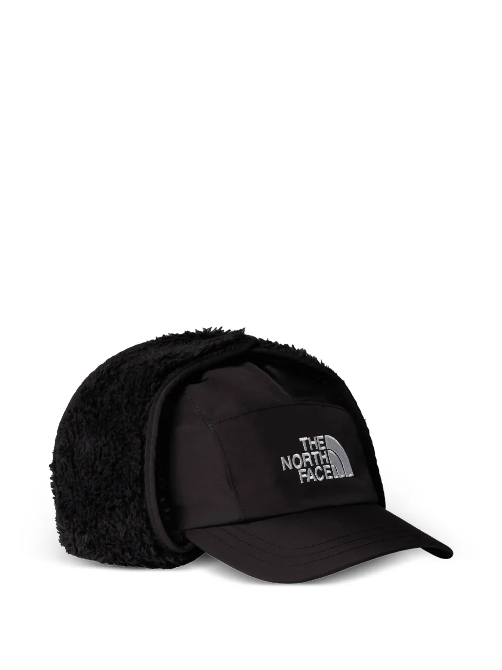 The North Face Kids logo-embroidery baseball cap - Nero