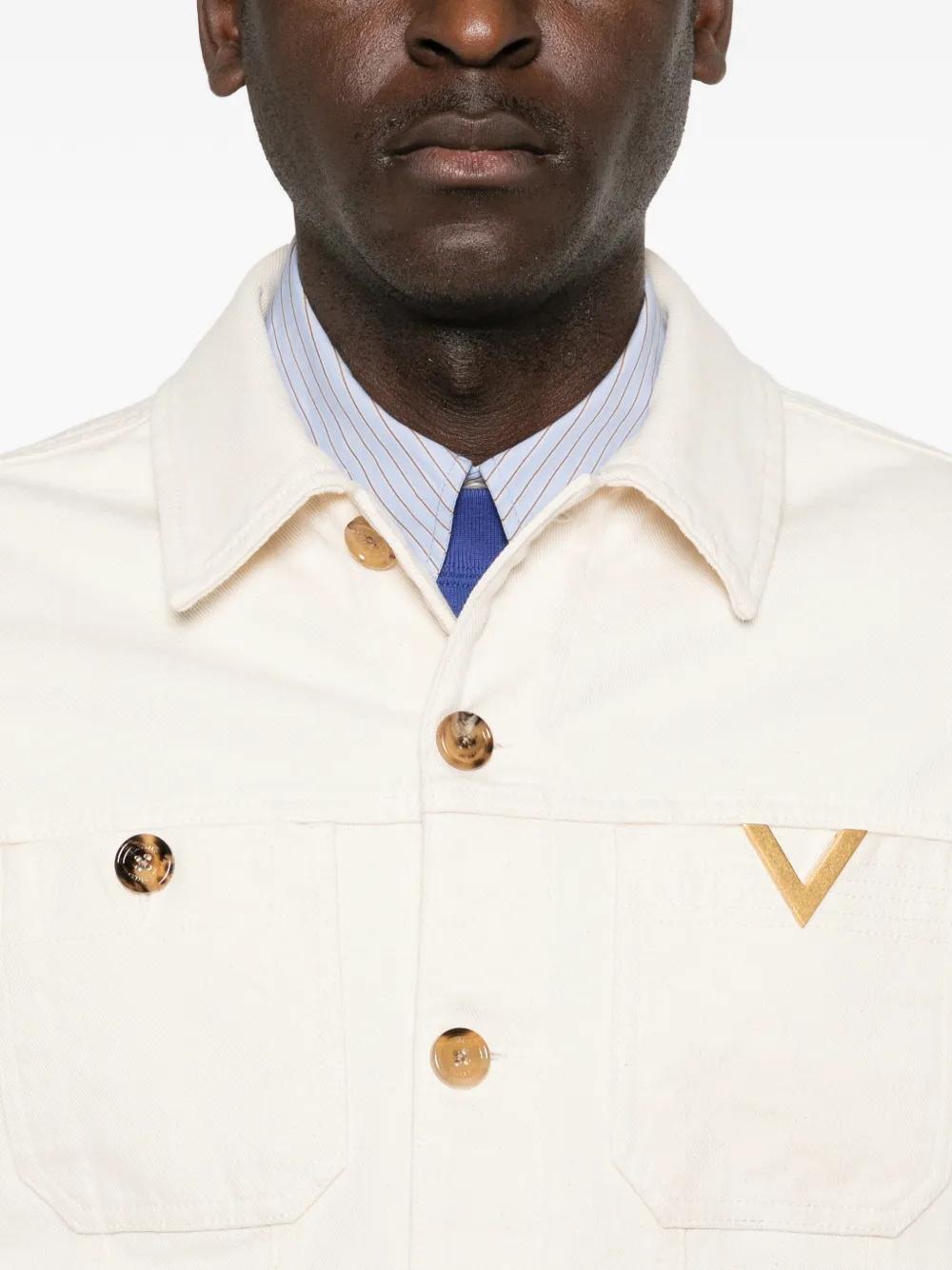 Valentino Garavani Denim jack Beige