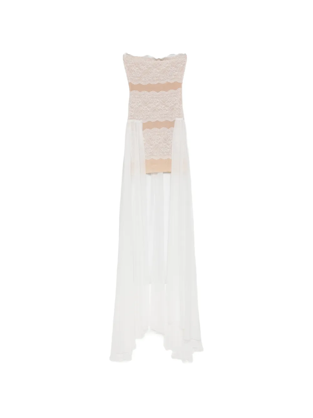 Blumarine strapless mini dress - Rosa