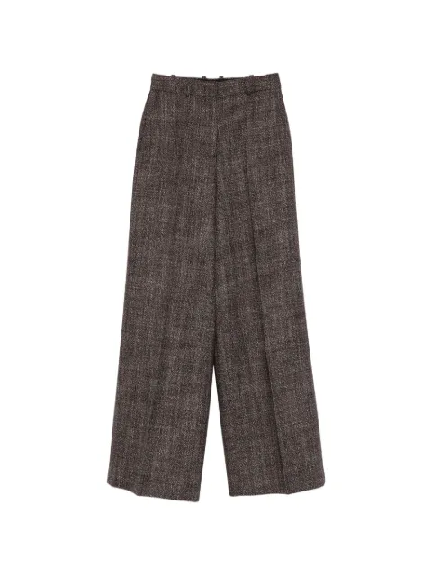 JOSEPH pantalones con motivo pied de poule