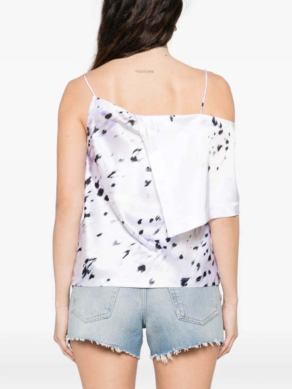 IRO Gedrapeerde blouse Wit