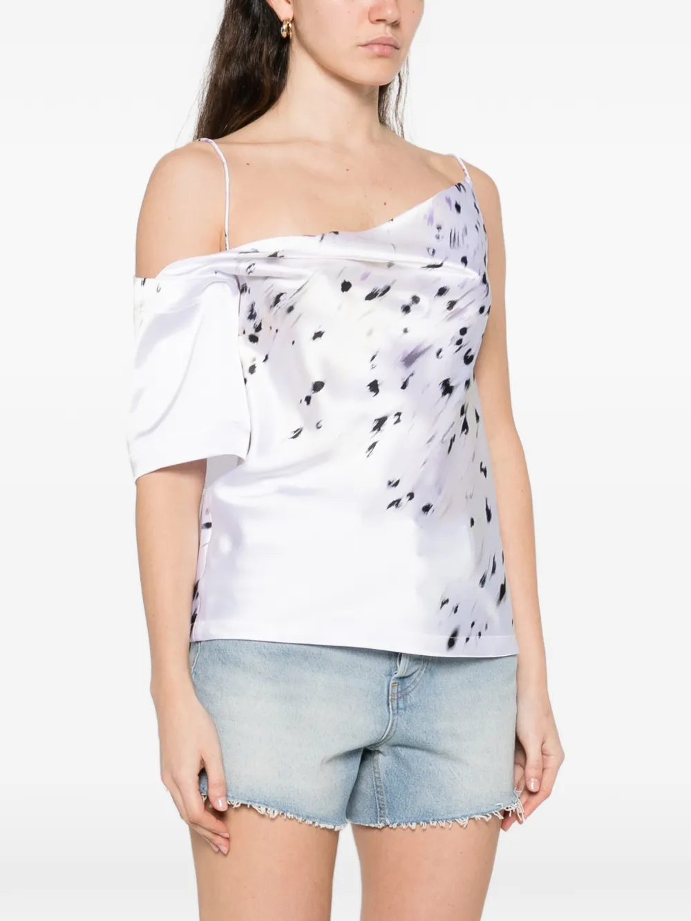  Iro Draped-detail Blouse - White 